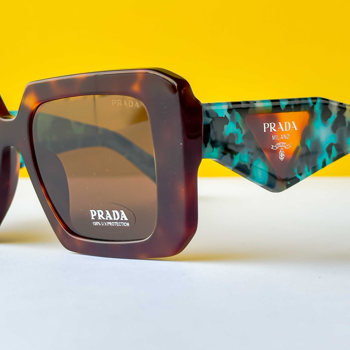 Prada  Milano Sunglasses SPR23Y Prada SPR-23Y 1AB06Q Sunglasses Women main image 2