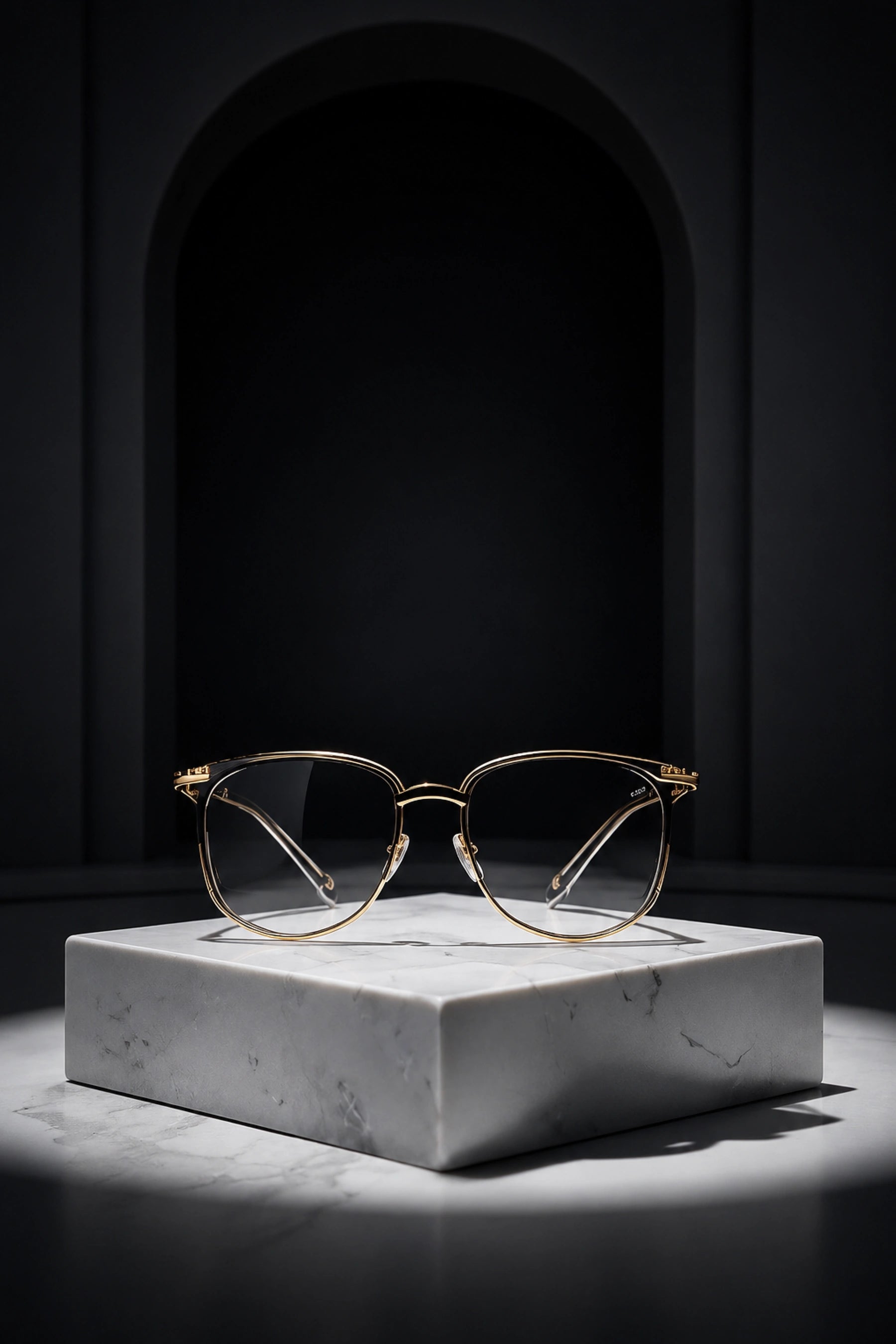 Women’s eyeglasses with blue light filtering lens option